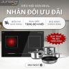 Bếp từ kết hợp hồng ngoại Junger MTD-18 lắp âm