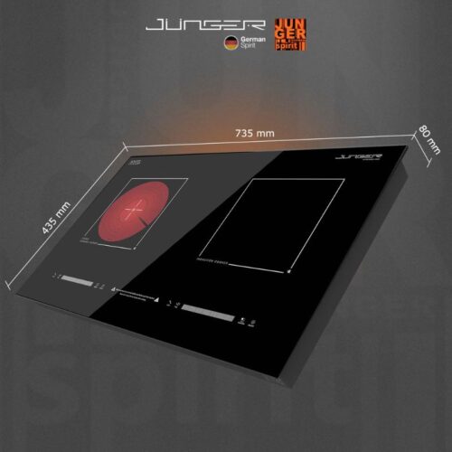 Bếp từ kết hợp hồng ngoại Junger MTD-18 lắp âm 5 kich thuoc bep tu ket hop hong ngoai junger mtd 18 lap am