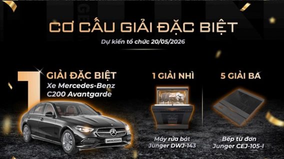 15.12 cơ cấu giải đặc biệt junger việt nam