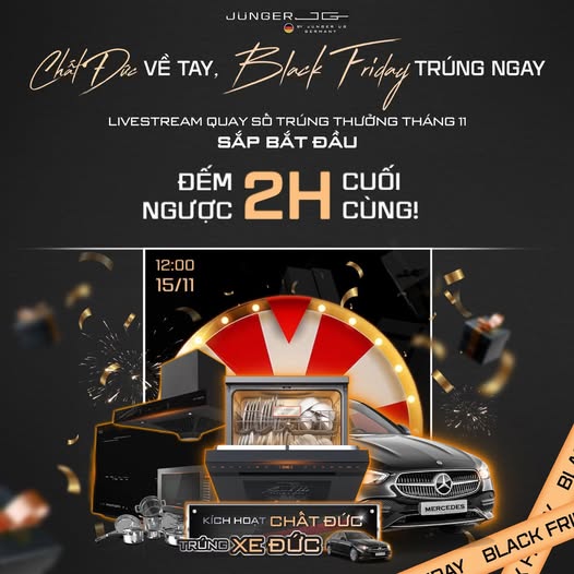 15.12 quay thưởng junger việt nam 